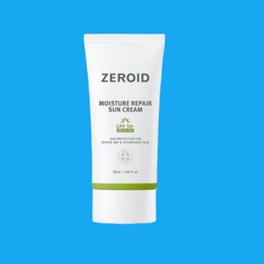[제로이드] 모이스처 리페어 선크림 SPF50+/PA++++ 50ml, 1개