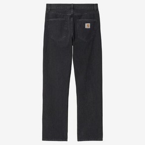 칼하트WIP NOLAN PANT FAIRFIELD BLACK STONE WASHED 놀란 팬츠 페어필드 블랙 스톤 워시드, W28L32, 1개