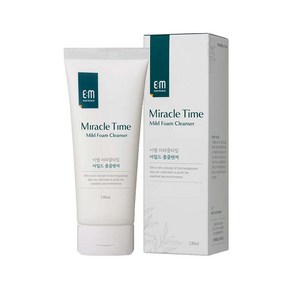 [이엠몰] EM 미라클타임 폼클렌저 130ml 이엠화장품, 1개