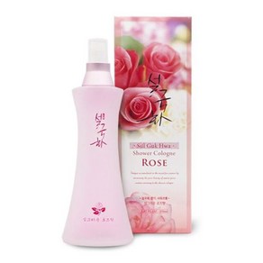 설국화 샤워코롱 바디 향수 샤워 향수 로즈향 150ml