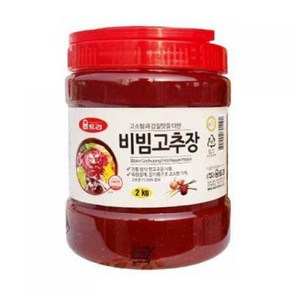 비빔고추장 움트리 2KG, 1개