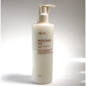 식물나라 뽀얀쌀 맑은톤 로션 300mL, 1개