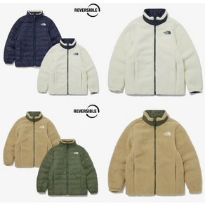 [노스페이스키즈] 키즈 패딩 NJ3NP55 플러프 리버시블 자켓 KS FLUFF RVS JACKET 따뜻한 가벼운