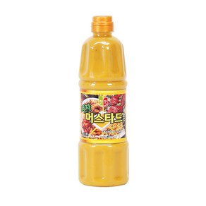 첫맛 겨자 머스타드 소스 1kg, 1개