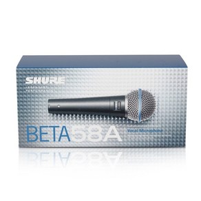 미니 노래 유선 무선 마이크 유튜브 스탠드 핀 방송용오리지널 SHURE BETA 58A 다이나믹 마이크 보컬 가라, 01 BETA 58A