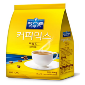 맥스웰하우스 프리미엄 마일드 자판기 커피믹스 900g 12개, 1개입