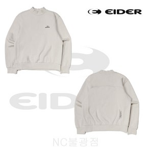 아이더 [매장정품] 데일리하게 착용하기 좋은 (하프넥) 여성 맨투맨 티셔츠 [DWW23261/Sand Beige(KD)][NC불광]