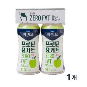 매일 바이오 프로틴 요거트 사과 260ML x 2입 (냉장), 선택1  - 보냉백