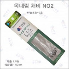 한돌 옥내림 채비, 1개
