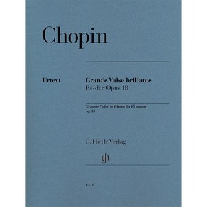 Chopin - Gande Valse billante E flat majo op. 18 쇼팽 - 화려한 대 왈츠 op. 18 Henle 헨레