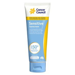 호주 캔서카운슬 센서티브 선크림 SPF50+, 1개, 110ml