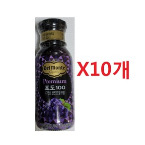 포도쥬스(병).180ml/델몬트X10ea-2개, 180ml, 20개