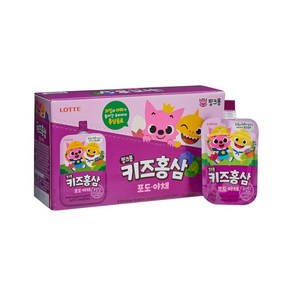 키즈홍삼 포도&야채 (100ML*10)