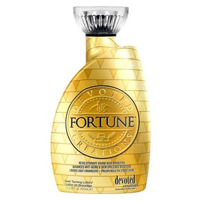 디보티드 크리에이션 포춘 다크 실내 기계 태닝 로션 400ml Devoted Creations Fortune Bronzer Tanning Lotion