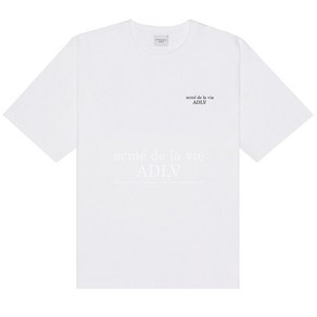 [백화점출고] 아크메드라비 남성 ADLV BASIC SHORT SLEEVE T-SHIRT 2 WHITE 베이직2 화이트 SSBLN2-WHT