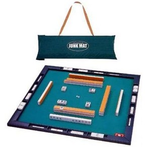 JUNK MAT 마작 정크매트 보드게임 화이트 특세트, 1개