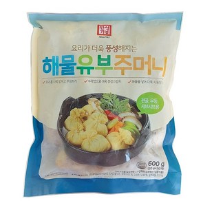 한성 해물유부주머니 600gx5봉 (30gx20ea), 600g, 5개