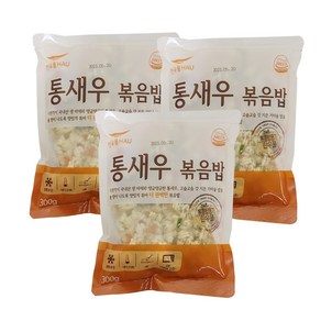 코스트코 한우물 통 새우볶음밥 1봉 300g, 3개, 300L