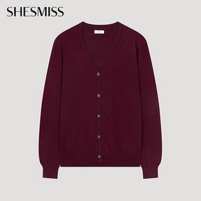 [쉬즈미스(SHESMISS)] [쉬즈미스] 베이직 브이넥 가디건_SSKCDO32510_WI
