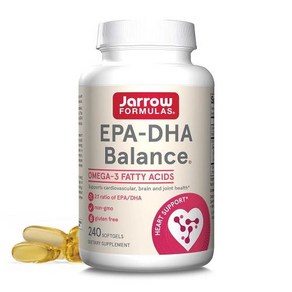 Jarrow Formulas 자로우 포뮬러스 EPA DHA 밸런스 오메가3 지방산 소프트젤