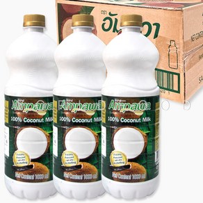 태국 암파와 코코넛밀크 1L Ampawa coconut milk 박스12개입, 12개