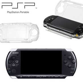 PSP 1000 2000 3000 본체 크리스탈 투명 케이스, 2000/3000 모델 케이스, 1개