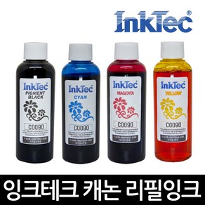 잉크테크 캐논잉크 100ml GI-990 G1900 G2900 G2910 G3900 G3910 G4900 G6090 G7090