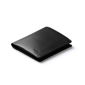 Belloy Note Sleeve 슬림 가죽 지갑 RFID 가능(카드 11장까지 현금) - Black - RFID