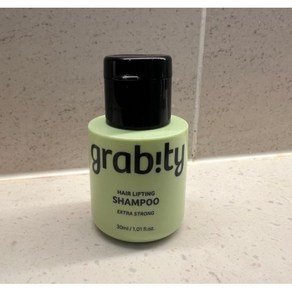 [탈모샴푸1위] 여행용 카이스트 특허 그래비티 엑스트라 스트롱 볼륨 탈모 샴푸 미니 30ml 짧고 극도로 가는모발용 헤어리프팅 탈모증상완화 볼륨, 3개