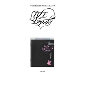 IVE(아이브) - IVE 엠파시 EMPATHY [미니 3집] 레블하트 YOU VER (블랙버전)