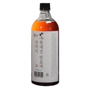 하동권여사 3년숙성 황매실 발효액, 1L, 4개