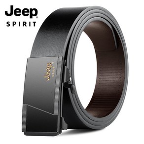 JEEPSPIRIT 정품 남성용 가죽 자동 버클 벨트 OM18CD996BT0464-T0467