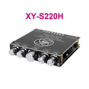 매장용 버스킹 공연용 블루투스 앰프 보드 스피커 2*220W + 350W TPA3251 블루투스 파워 앰프 보드 2.1 Ch, 03 S220H