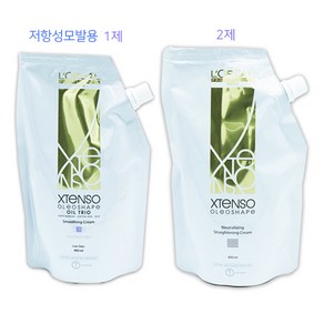 로레알 엑스텐소 올레오쉐입 스무딩크림 매직약 400ml R(저항성모)+2제크림, 1개