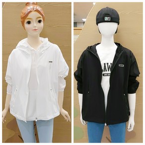[소이주니어]논현점 23년여름신상 ** 남녀공용 시원한소재 ** 유니 쿨 스판 후드 점퍼 ** 마네킹 키 155 여아 11호 남아 13호 착용 **