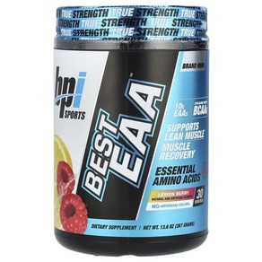 BPI 스포츠 베스트 EAA 필수 아미노산 레몬베리 BPI Spots Best EAA Essential Amino Acids Lemon Bey, 1개, 386g