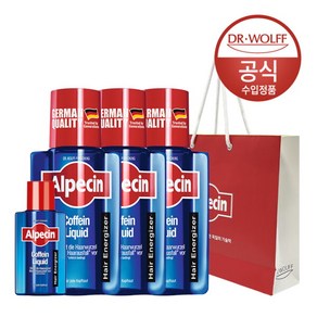 [알페신] [롯데단독구성] 카페인 리퀴드 (모발 및 두피 영양) 200ml x3 + LQ 75ml + 쇼핑백 증정, 상세 설명 참조, 상세 설명 참조, 상세 설명 참조