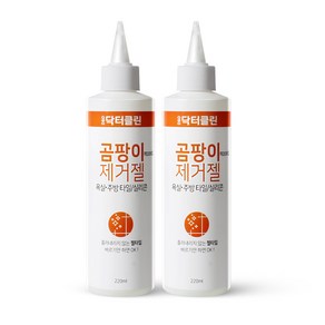 닥터클린 바르는 곰팡이 제거제 제거젤, 2개, 220ml