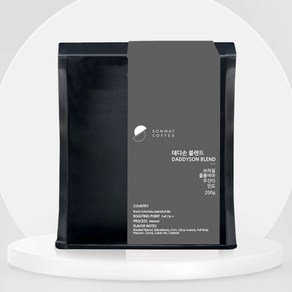 데디손블렌드 당일로스팅 (분쇄도 선택가능) 손맛커피 블렌드, 200g, 더치/에어로프레스, 1개