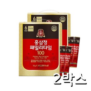 김포파주인삼농협 홍삼정패밀리타임 100포, 1kg, 2개