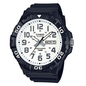 CASIO 100m WATER RESISTANCE 방수 ANALOG MRW-210H-7AVDF 큰사이즈 방향설정 가능한 움직이는 베젤 완벽방수 튼튼한크기