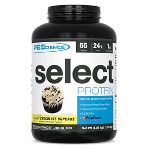 PEScience Select Low Cab Potein Powde Chocolat PEScience Select 저탄수화물 단백질 파우더 초콜릿 컵케이크 55회분 케, 1개, 2.14kg