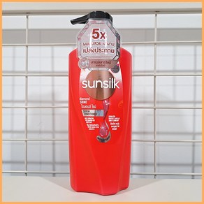 태국 썬실크(Sunsilk) 컨디셔너 레드색 Diamond Shine, 2개, 350ml