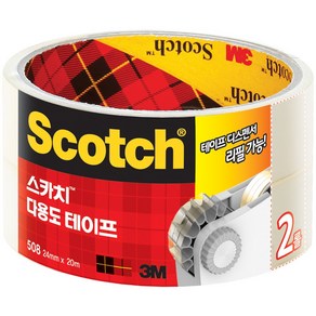 3M 스카치 다용도테이프3인치 24mm 508