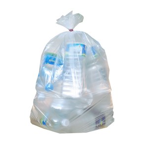 디에스 쓰레기 재활용봉투 20L~100L, 투명, 60L-100매입, 1개, 60L