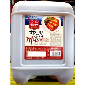 하선정 까나리액젓 9Kg [알뜰형 ]대용량까나리액젓 업소용까나리액젓 말통까나리액젓 김장젓갈, 1