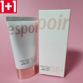 에스쁘아 워터 스플래쉬 SPF50+ PA++++ 선크림 세라마이드, 120ml, 2세트