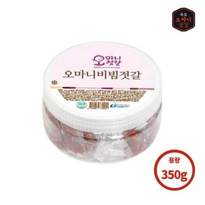 [오마니젓갈] 속초 수제젓갈 오마니 양념비빔젓갈 350g, 1개