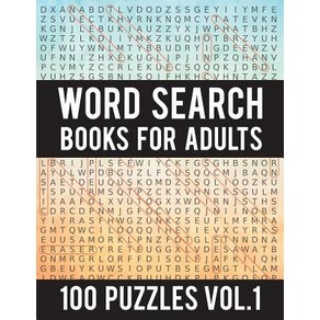 (영문도서) Wod Seach Books Fo Adults: 100 Wod Seach Puzzles - (Wod Seach Lage Pint) - Activity ... Papeback, Independently Published, English, 9781983237515