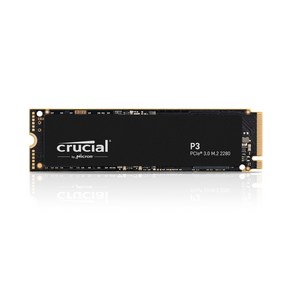 마이크론 크루셜 P3 M.2 NVMe SSD, CT2000P3SSD8, 2TB